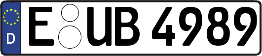 E-UB4989