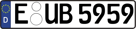 E-UB5959