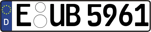 E-UB5961