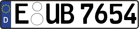 E-UB7654