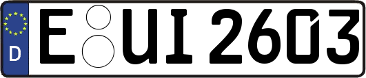 E-UI2603