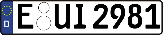 E-UI2981