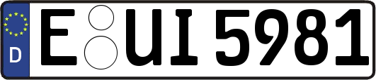 E-UI5981