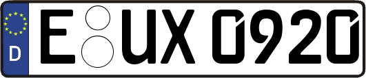 E-UX0920