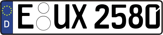 E-UX2580