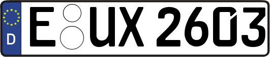 E-UX2603
