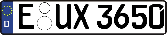 E-UX3650