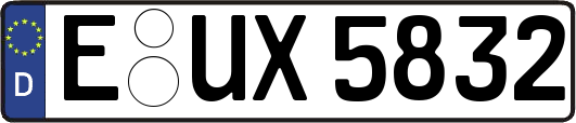 E-UX5832