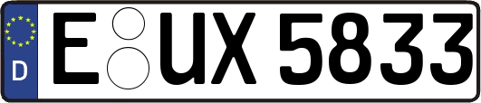 E-UX5833