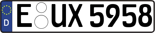 E-UX5958