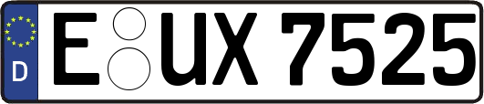 E-UX7525