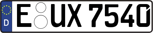 E-UX7540