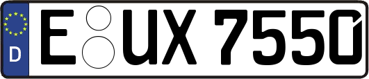E-UX7550