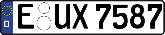 E-UX7587