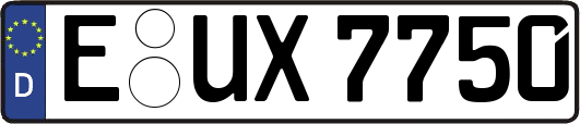 E-UX7750