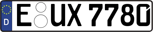 E-UX7780