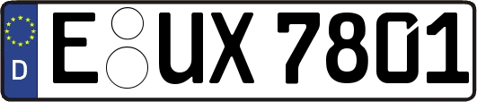 E-UX7801