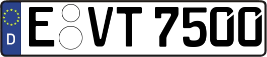 E-VT7500