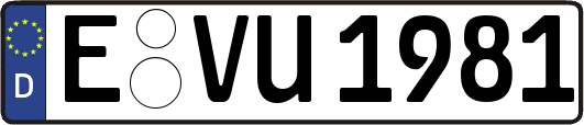 E-VU1981