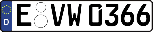 E-VW0366