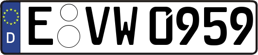 E-VW0959
