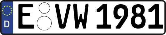 E-VW1981