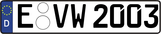 E-VW2003