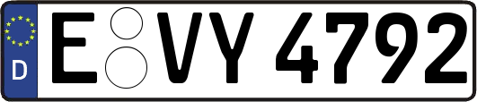 E-VY4792