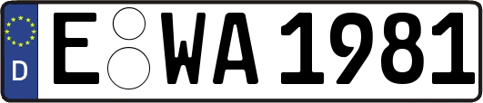 E-WA1981