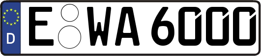 E-WA6000