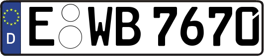 E-WB7670