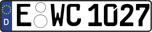 E-WC1027