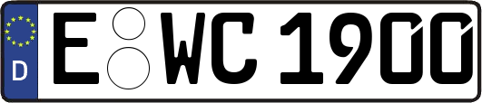 E-WC1900