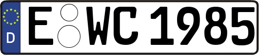 E-WC1985