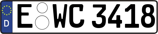 E-WC3418