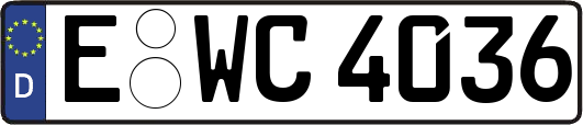 E-WC4036
