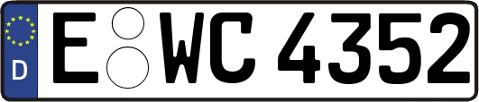 E-WC4352