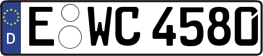 E-WC4580