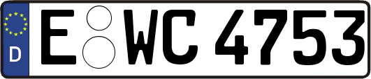 E-WC4753