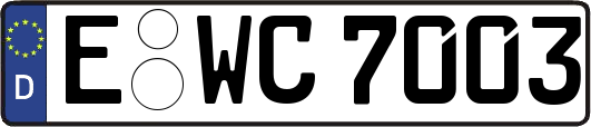 E-WC7003