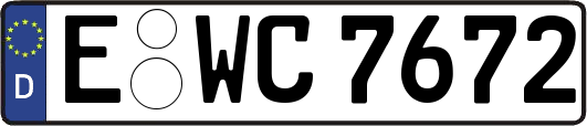 E-WC7672