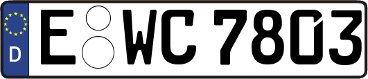 E-WC7803