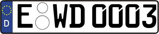 E-WD0003
