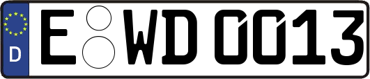 E-WD0013