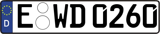 E-WD0260
