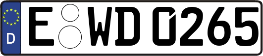 E-WD0265