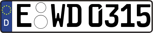 E-WD0315