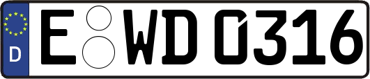 E-WD0316