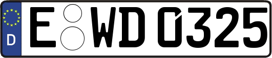 E-WD0325