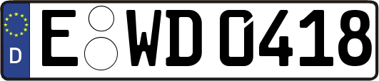 E-WD0418